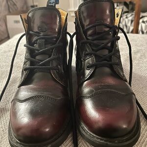 Cherry Red Fluevog Boots